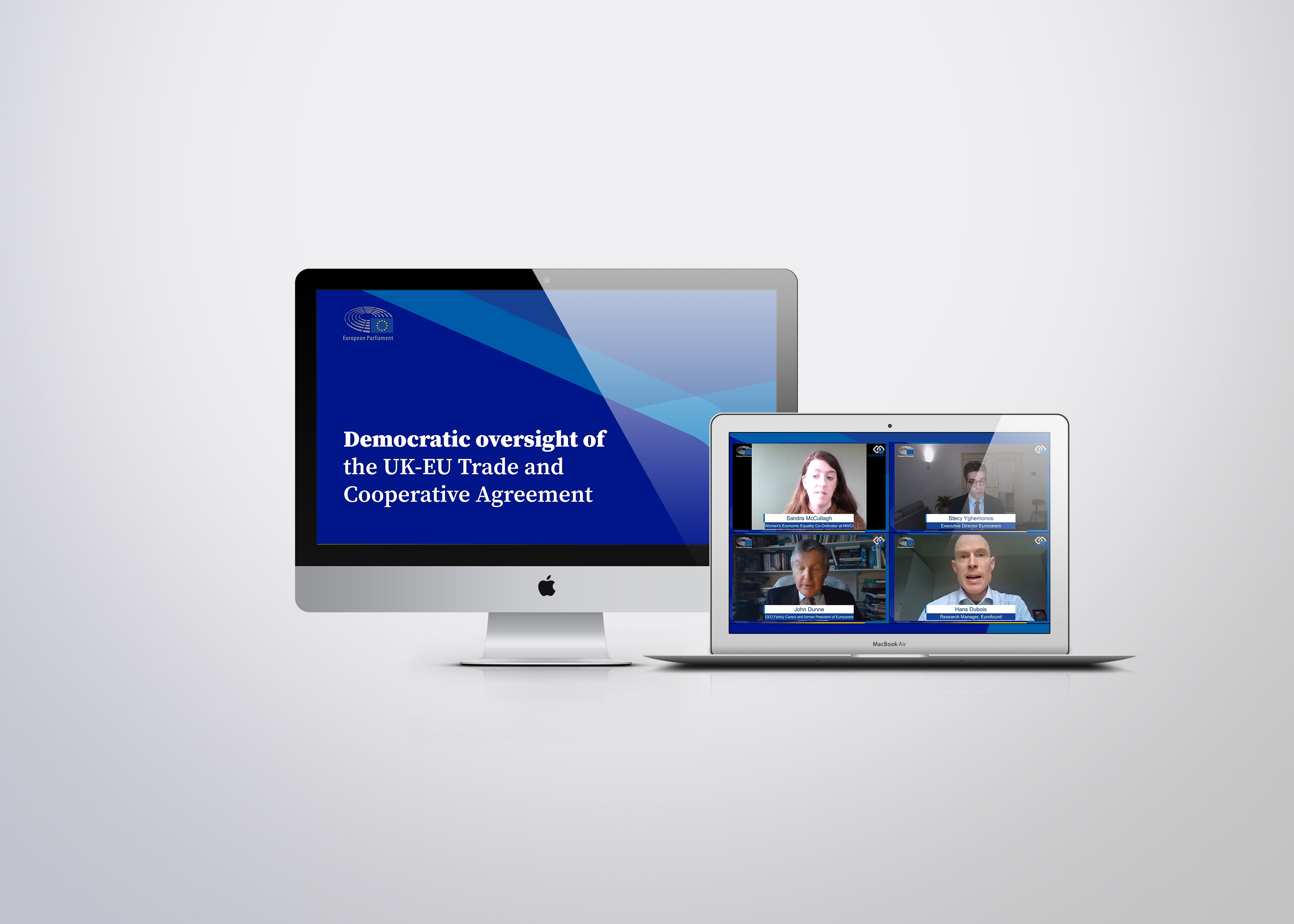 EU Parliament screens4