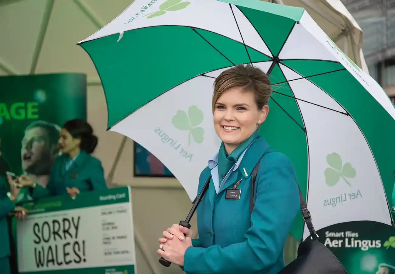 Aer Lingus Air Hostess Brand Activation