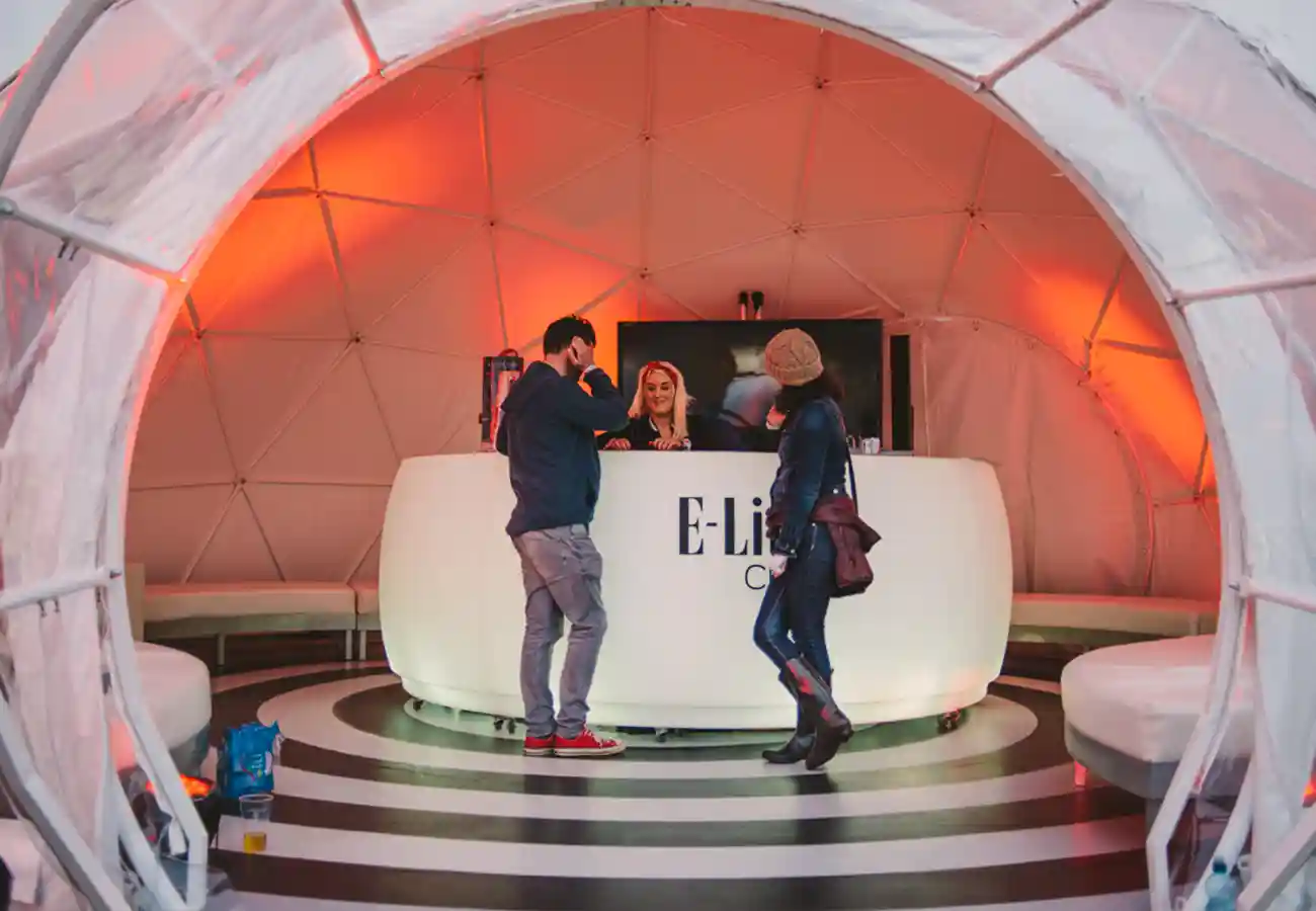 E-Lites Brand Activation Festivals Brand Activation Experiential indoor