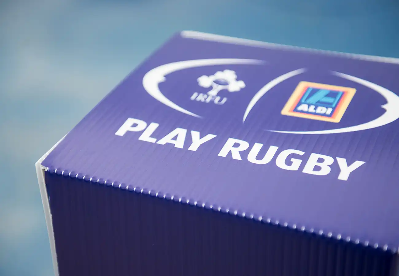 Aldi Play Rugby branding logo