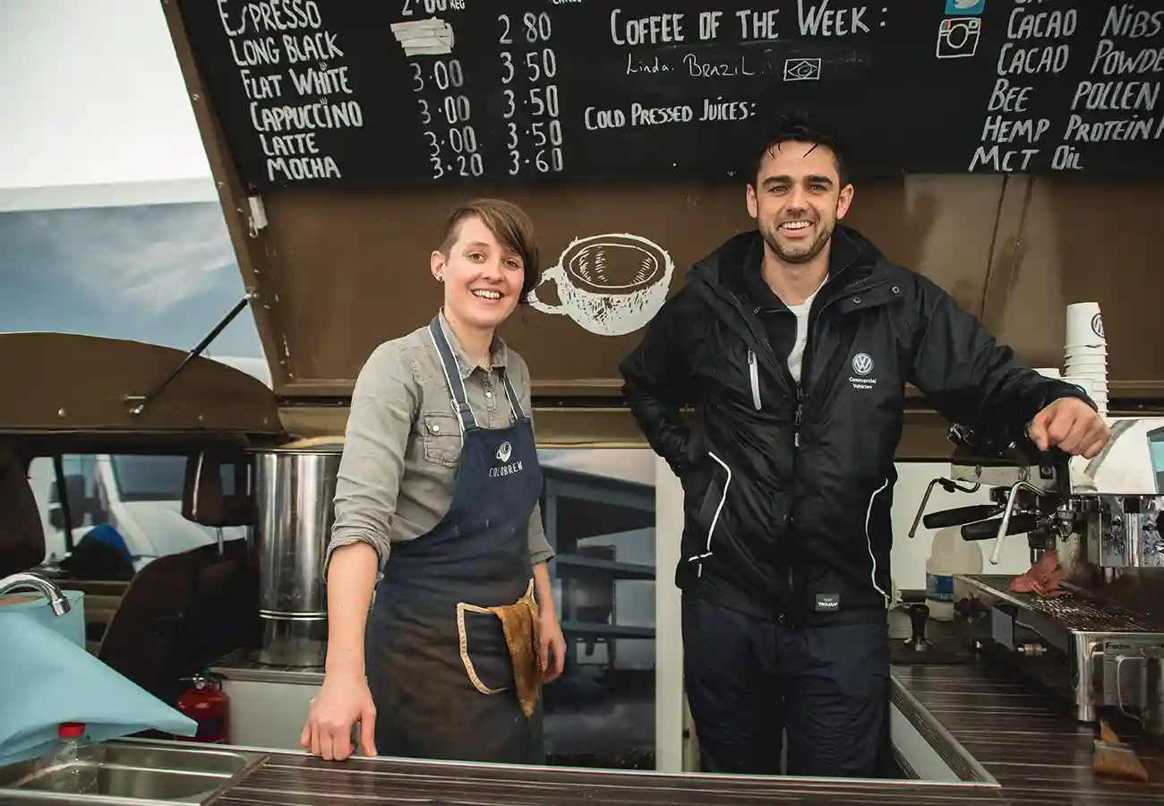 Baristas at Volkswagen 2017