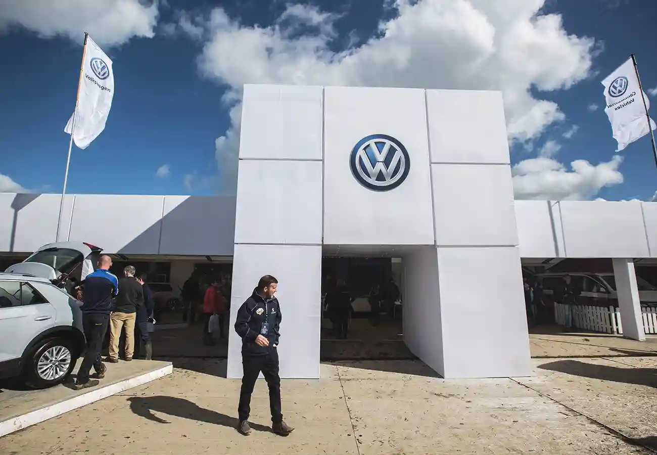 Entrance at Volkswagen 2017