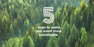 sustainable events