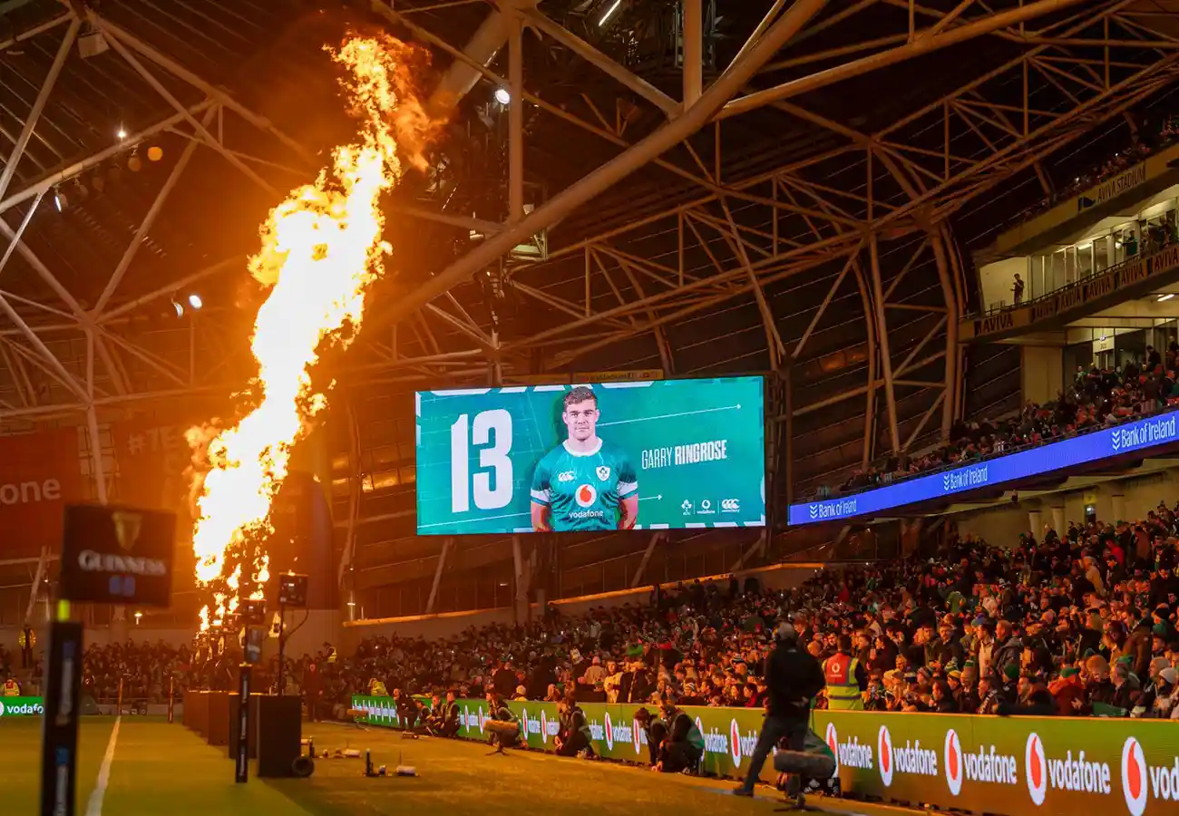 IRFU Event Management Fire and screen