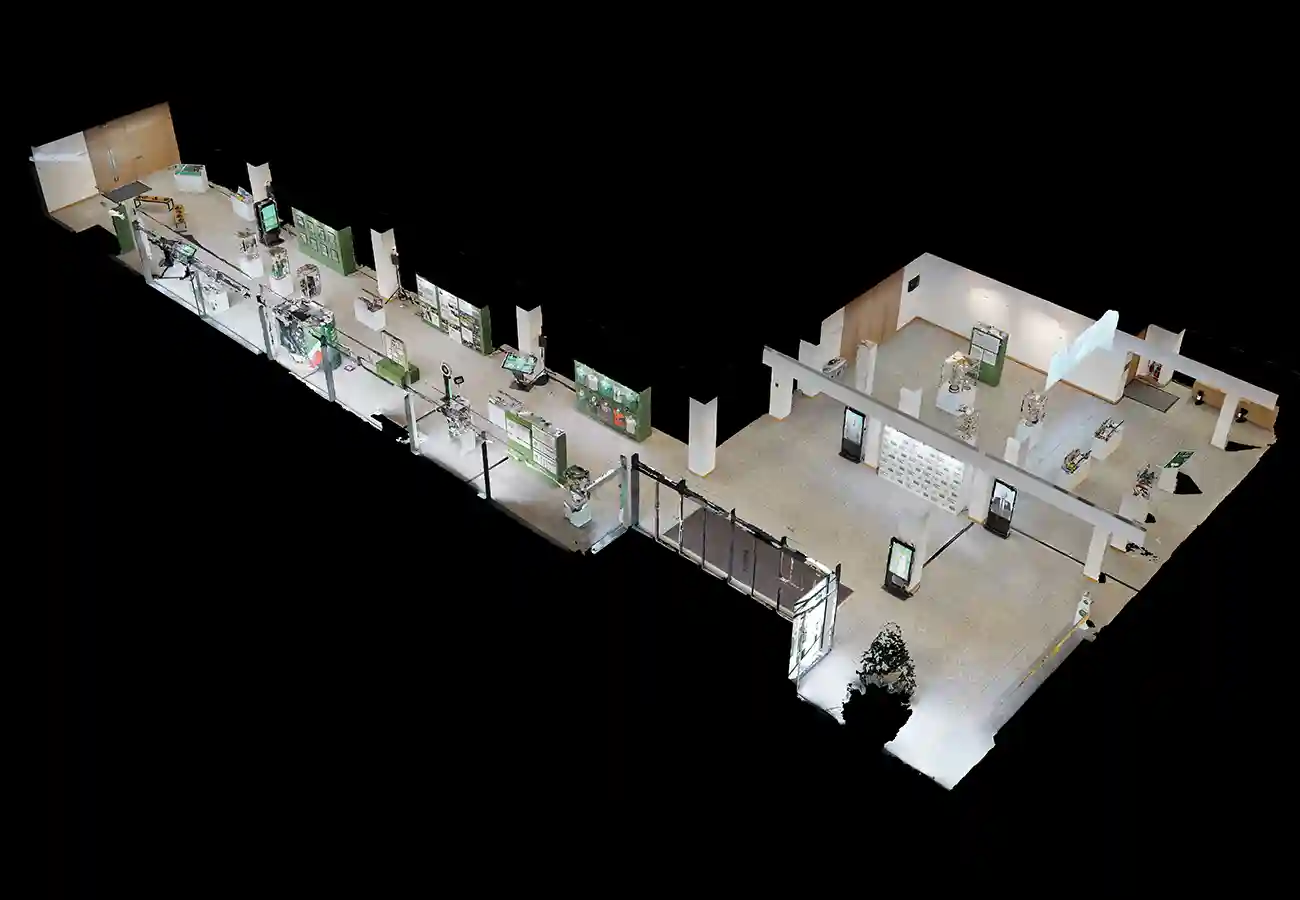 FAI Exhibition Event Management 3D map layout