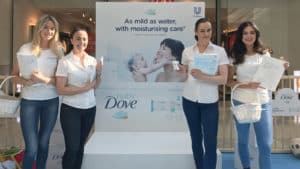 baby dove brand activation