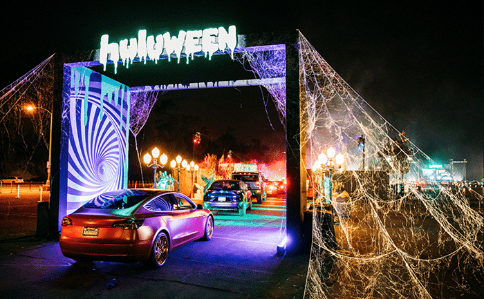huluween experiential marketing