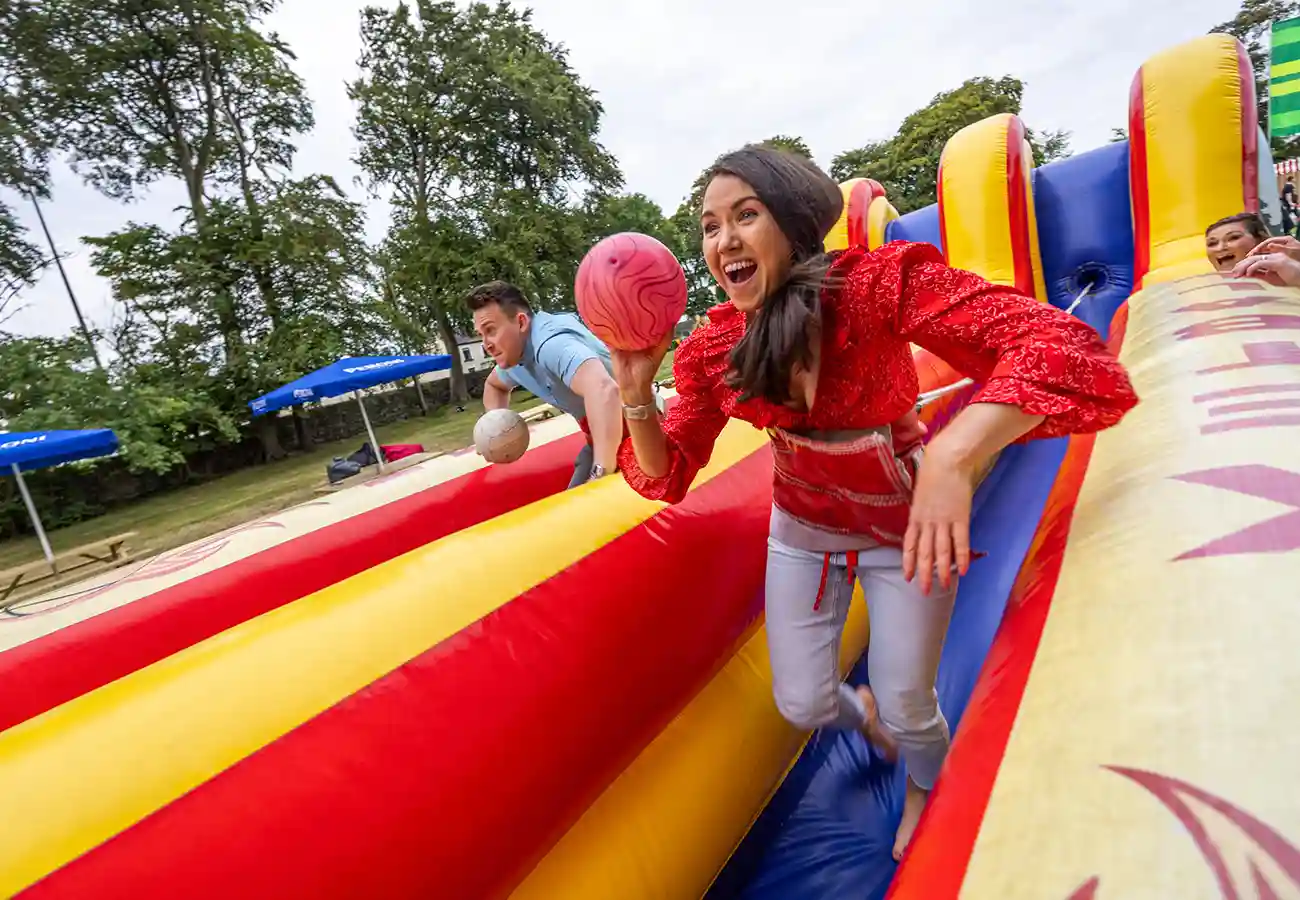 Bungee game at SAP 25 Anniversary Galway