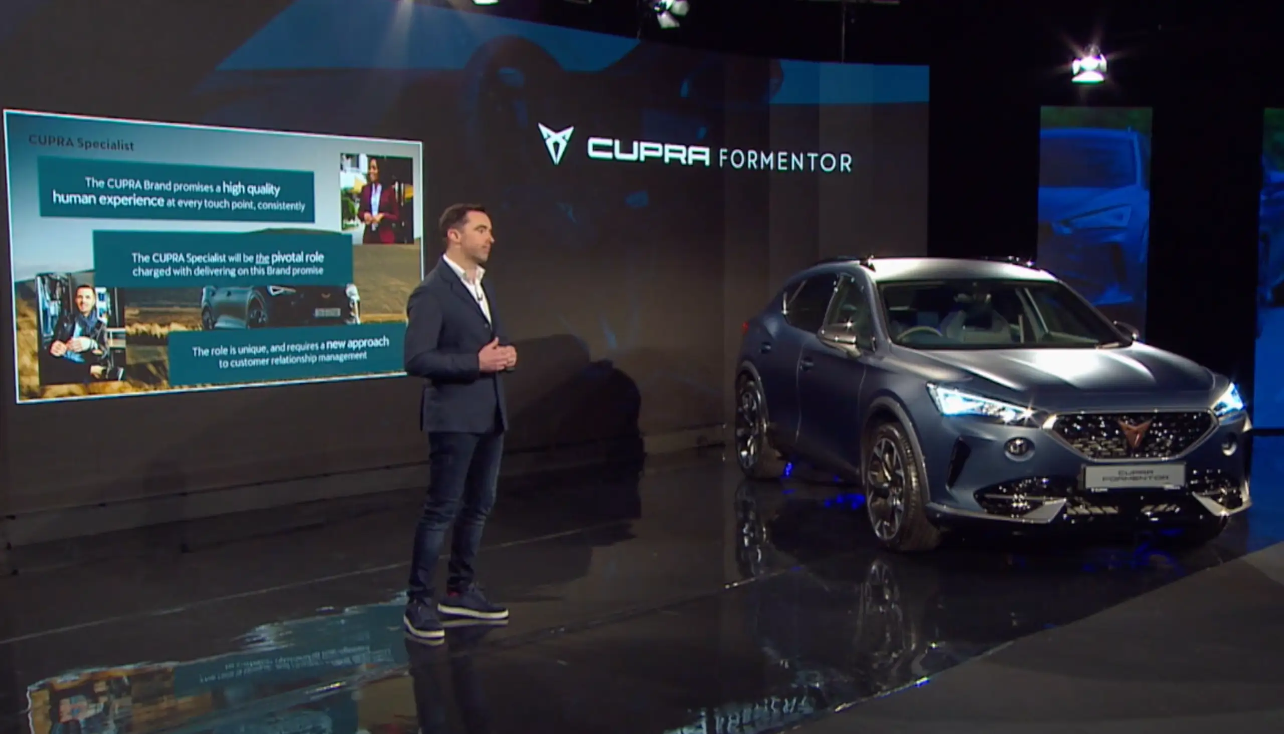 CUPRA car launch event