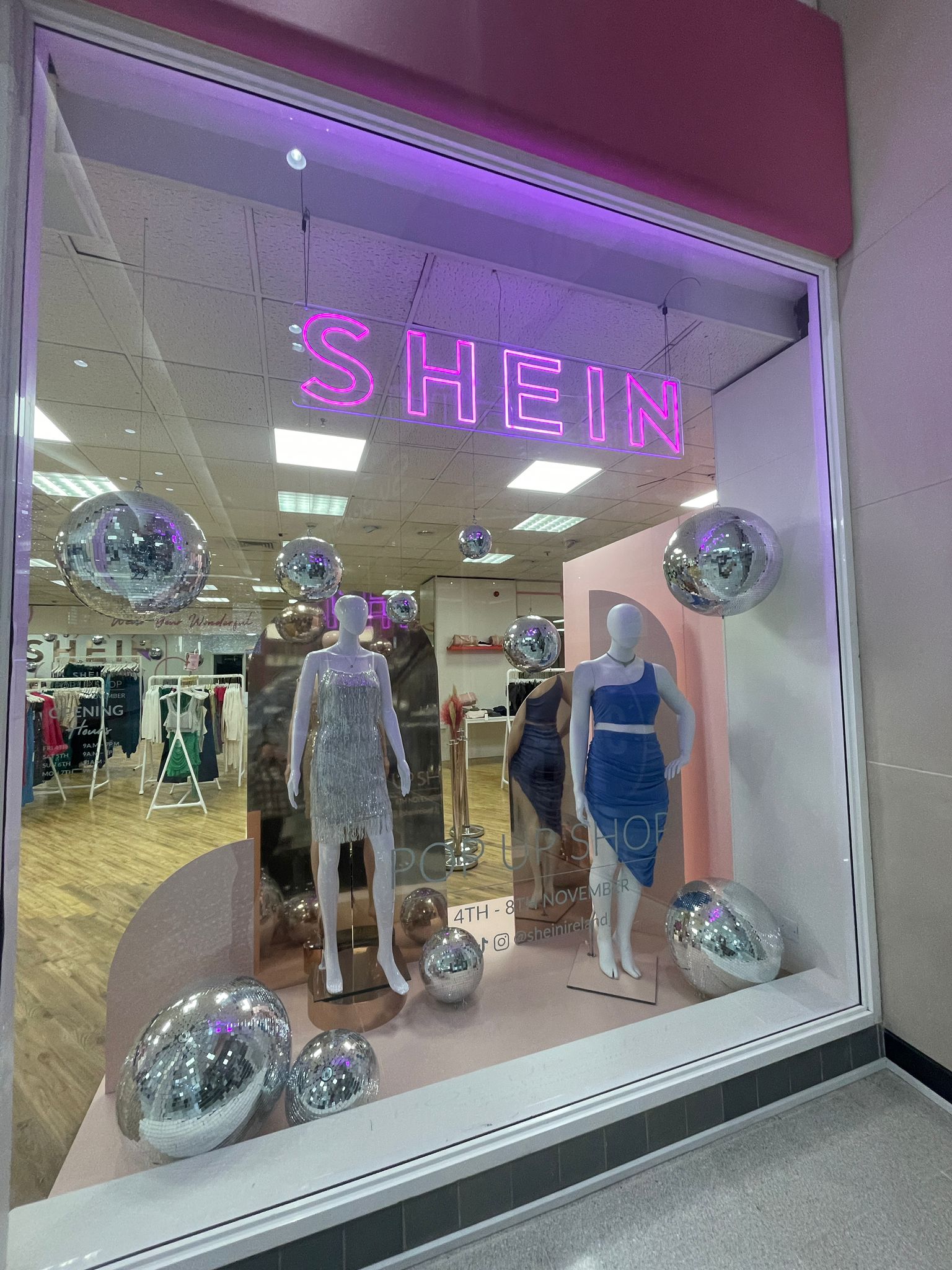 SHEIN Ireland Launch Pop-up Shop - Grooveyard Event Management