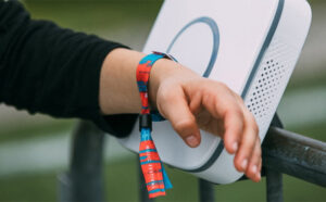 Wristband payments at events