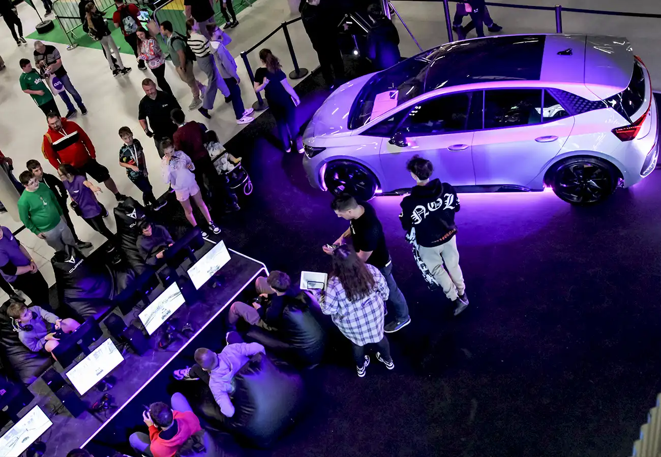 CUPRA Gamerfest Brand Activation elborn Dublin 2024