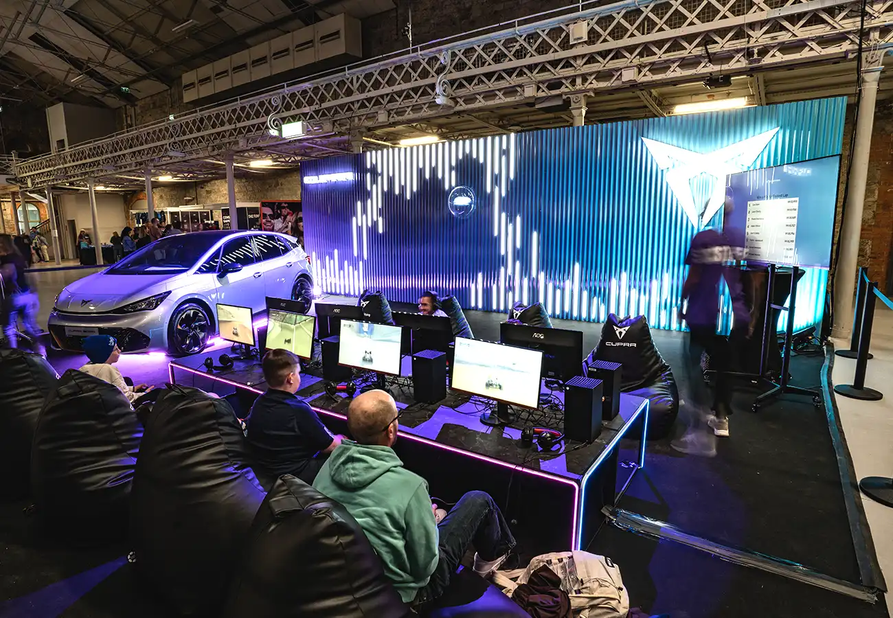 CUPRA Gamerfest Brand Activation elborn Dublin 2024