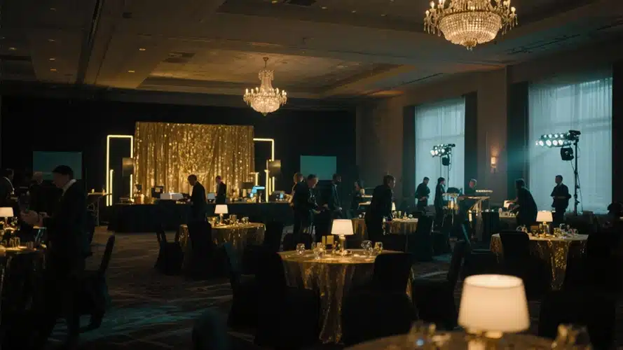 Building a vendor network for corporate events with coordinated teams and décor