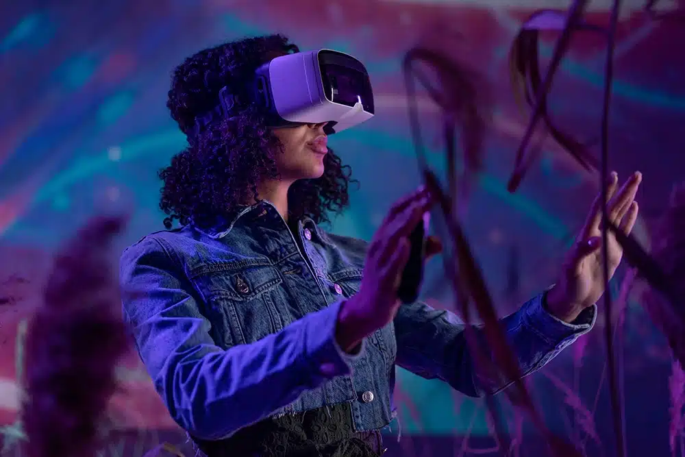 Immersive event technology such as AR and AI shaping key event management trends in 2025.